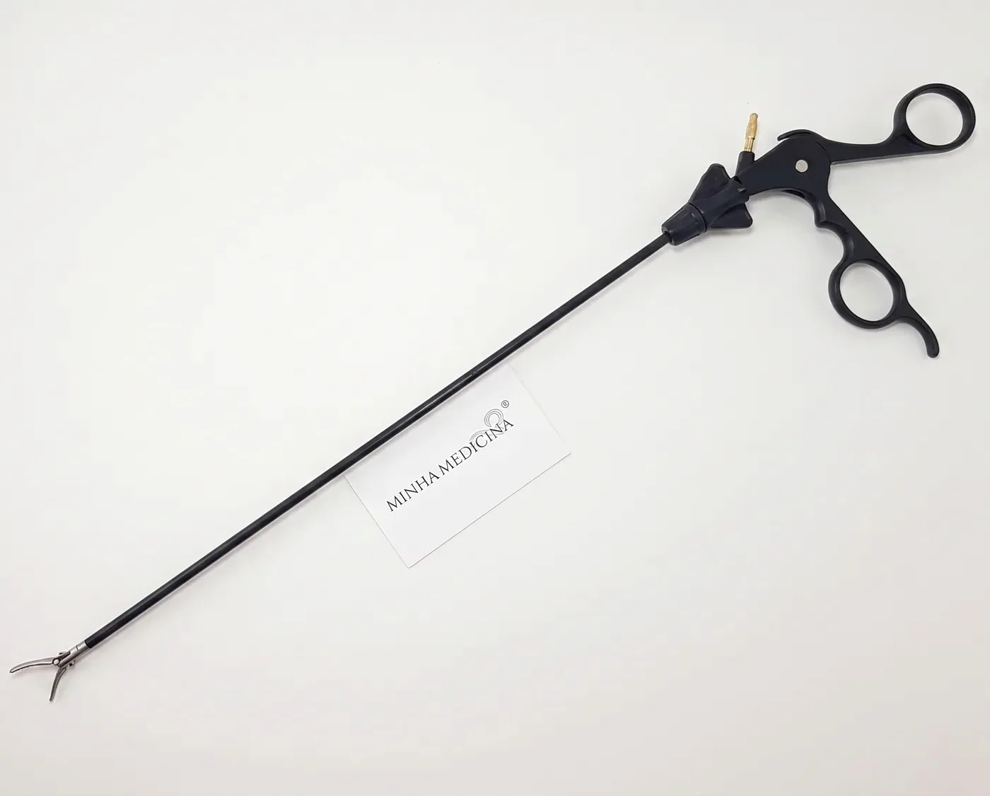 Pinça Maryland Dissecção 5mm: Pinça Maryland Dissecção 5mm, instrumento completo para dissecção romba em videolaparoscopia